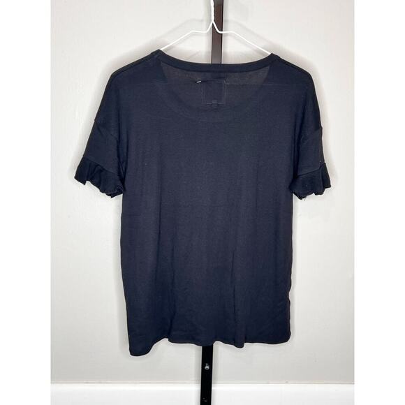 Chaser The Beatles Blackbird Lyrics Black Short Sleeve Crewneck Tee Size S NWT - Picture 6 of 8